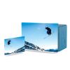 Action Camera 4K Sports Camera Outdoor Waterproof Mini Diving Camera Riding Aerial Rock Climbing Vlogging Camera (Color : Blue) (White) view 2
