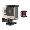 Action Camera Original 20MP WiFi Action Camera Outdoor 1080P 60fps 2.0" Ultra HD 4K Mini Helmet Camera Waterproof Sports Camer HD (Bundle : H9R with Controller Color : Gold) view 1