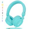 ONTA Kids Headphones for Boys Girls - Child Student Headset Wired Plug Toddler Earphones School Teen on Ear for Ipad | Computer | Smart Phone | Amazon Fire Tablet | Laptop | Plane Travel Game, Green view 1