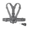 Action Camera Chest Mount Harness Strap Holder Adjustable Elastic Hands Free Universal for Biking Fishing Vlogging Exercise view 1