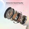 Xmenha Small Earbuds for Small Ear Canals Mini in Ear Headphones Earphones Ear Buds for Small Ears Wireless Discreet Earbuds Tiny Comfortable Earphones Earplug Bluetooth Ear Buds for Work view 3