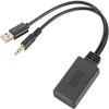 Bluetooth Audio Adapter Auto Aux 3.5mm Car USB Receiver Cable for Speaker Music