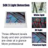 MTTXY Skin Hair Scalp Detector, 11Inch LCD Screen Digital Skin Detector, 50X 200X HD Analyzer Microscope Skin Care Tool -for Home Salon Use view 3