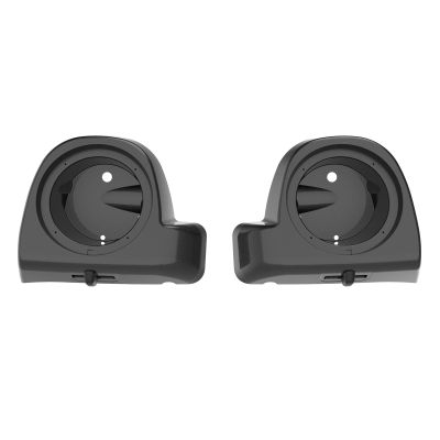 Mocardine Speaker Pods Box 6.5 inch for Rushmore Lower Vented Fairing Kits Fits for Harley Touring Road Glide, Road King, Street Glide, Electra Glide 2014-2023 Gray Haze