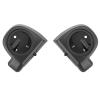 Mocardine Speaker Pods Box 6.5 inch for Rushmore Lower Vented Fairing Kits Fits for Harley Touring Road Glide, Road King, Street Glide, Electra Glide 2014-2023 Gray Haze view 3