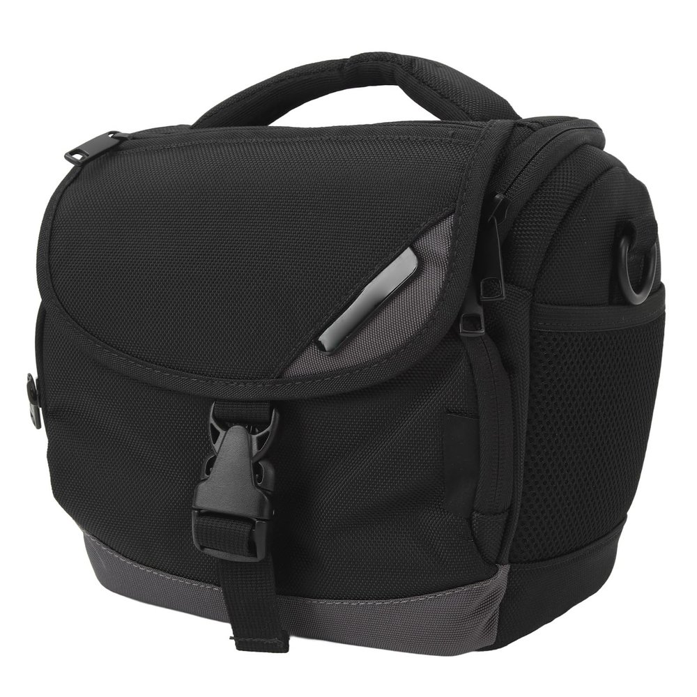 Large Capacity Waterproof Camera Bag, Compact Anti Theft Travel Camera Case with Adjustable Strap, Simple Design, Camera Shoulder Bags for DSLR SLR Mirrorless Camera