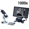 RADHAX Microscope Kit 1000X Zoom HD USB Microscope Handheld Portable Digital USB Interface Electron Microscopes with Led Ring Light Microscope Lens Adapters (Color : AV-SCEREEN) view 2