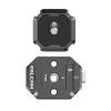 FALCAM F38 Quick Release Kit V2, Quick Release System, Base and Plate with 1/4" and 3/8" Screw Thread for Tripod, Monopod, Stabilizer, Slider - F38B3404 view 1