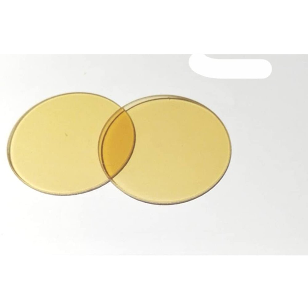 RADHAX Microscope Kit 32/35mm Color Glass Microscope Microscope Lens Adapters (Color : Yellow, Size : 32mm)