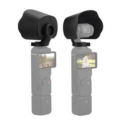 EUGOOCX Lens Hood for DJI OSMO Pocket 3, Gimbal Protector Cover Sunshade for Pocket Camera Accessories