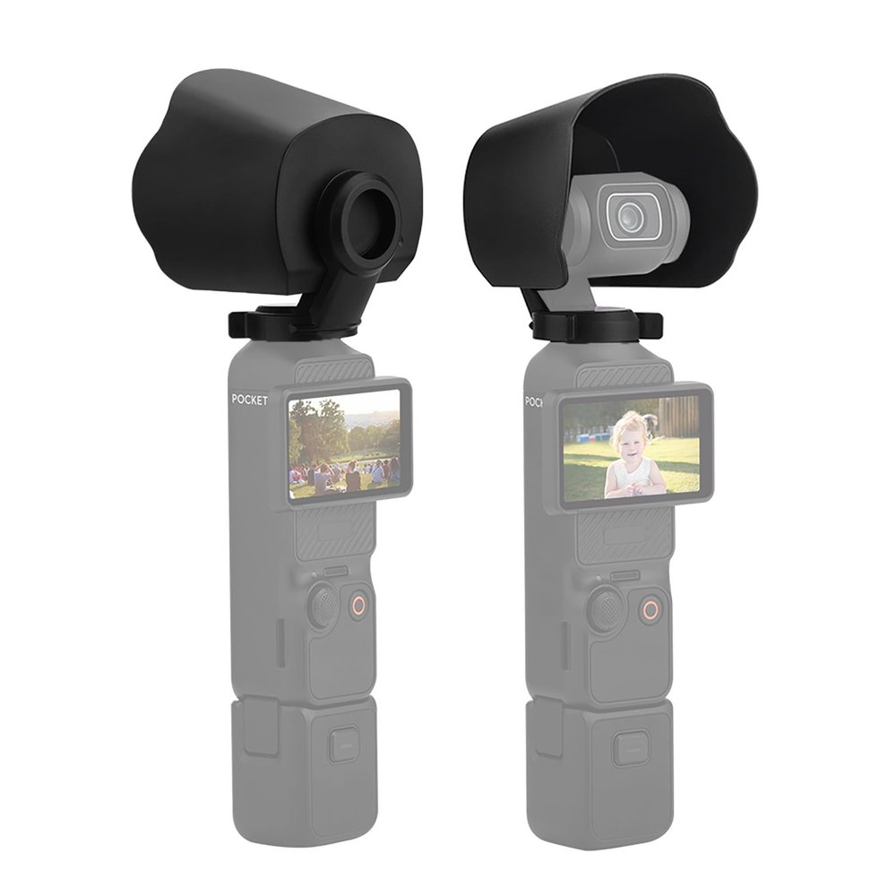 EUGOOCX Lens Hood for DJI OSMO Pocket 3, Gimbal Protector Cover Sunshade for Pocket Camera Accessories
