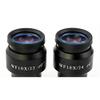 Microscope Kit WF10X 22MM 23mm 24mm Adjustable Wide Angle Biological Microscope Eyepiece Lens 23.2mm with Rubber Eye Guards Microscope Lens Adapters (Color : 2pcs wf10x 23mm) view 4