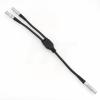 HangTon Splitter Cable Extension for Trimble Serial Data Radio Power R9 R10 R12 R6 R7 R8 GPS GNSS Receiver 5700 5800, Male 7 Pin to 2 Female 7 Pin 30cm view 2