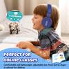 ONTA Kids Headphones for Boys Girls - Child Student Headset Wired Toddler Earphones School Teen on Ear for Ipad | Computer | Smart Phone | Amazon Fire Tablet | Laptop | Plane Travel Game, Dark Blue view 3