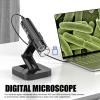 1000X USB Digital Microscope, 1080P HD 8 LED Handheld Microscope Camera with One Record for Circuit Board Portable and Rechargeable, Expand View on Computer view 2