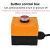 Y DIANS S Alarm Siren with Button Control Box 25W 120dB Loud Horn One Button Linkage Outdoor Security Siren with LED Strobe Light SLA-01Z AC220V view 3