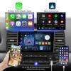 2+32G Android 12 Double Din Car Stereo for Toyota Camry 2000-2006 with 9 Inch Touchscreen Radio Built-in Wireless Carplay/Android Auto/GPS/Bluetooth/FM/AUX-in/Steering Wheel Control/Backup Camera view 3
