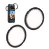 ASHATA for ONE X3 Dual Adhesive Lens Protector, Lightweight and Portable, PC Material, All Round, Easy to Use view 2