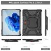 ZXHYliang Case for Microsoft Surface Pro 9 13 inch 2022 with Rotatable Kickstand and Hand Ring, Compatible with Type Cover Keyboard. (Black) view 2