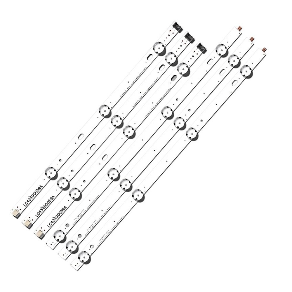 ARICCI LED Backlight Strip Fit for LIG 43UK6300PLB 43UJ634V 43LJ61_FHD_L LC43490059A LC43490058A Fit for Innotek 17Y 43inch_A 7LEDs 830