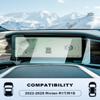 BIXUAN Tempered Glass Screen Protector for 2022-2025 Rivian R1T/R1S Accessories Dashboard 12.3 Inch Touch Screen Protection Against Scratches and Fingerprints view 2