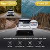 Fitcamx 2K Dual Dash Cam for 2015-2020 Chevy Suburban & Tahoe (with Auto-Dimming), OEM Style, Front 1440P+Rear 1080P HD Video, Loop Recording, Built-in WiFi & APP, G-Sensor, Easy to Use, 64GB Card view 2