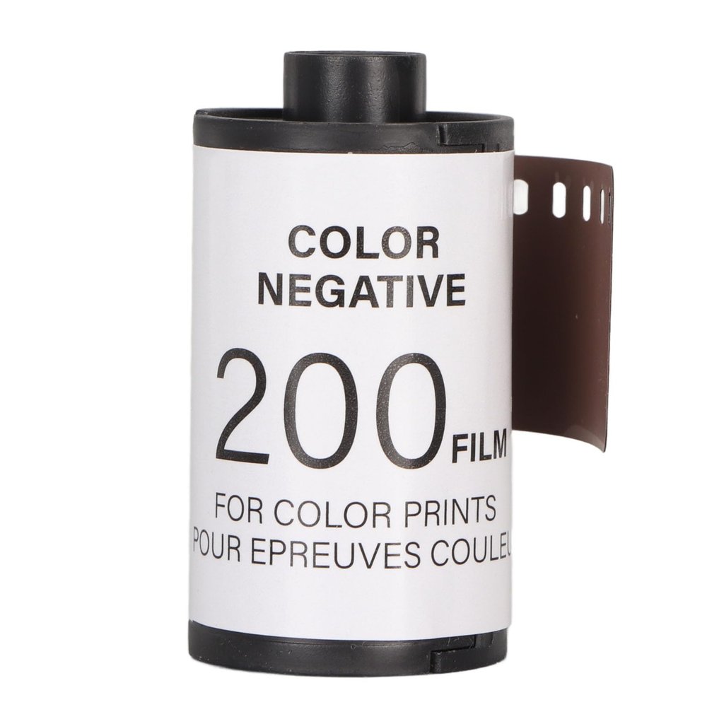 WOOXGEHM 35mm Camera Color Film, 200 Degree High Definition High Resolution Color Print Film for 135 Cameras, High Saturation ISO Color Negative Film