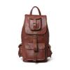 HANSA Leather Backpack For Men Laptop Bag Large Capacity Business Travel Hiking Shoulder Daypacks Business Travel Office Daypacks Brown Casual Backpacks view 1