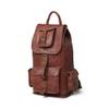 HANSA Leather Backpack For Men Laptop Bag Large Capacity Business Travel Hiking Shoulder Daypacks Business Travel Office Daypacks Brown Casual Backpacks view 3
