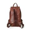 HANSA Leather Backpack For Men Laptop Bag Large Capacity Business Travel Hiking Shoulder Daypacks Business Travel Office Daypacks Brown Casual Backpacks view 4