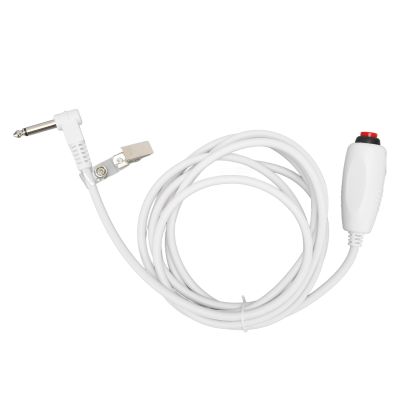 Universal 6.35mm Interface Push Cord with Clip, Replacement Nurse Call Cord for Nurse Station, 9.8ft Cable Length