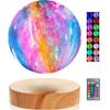 VGAzer Levitating Moon Lamp, 3D Galaxy Planet Floating Moon Lights Beside Lamp Remote Control(16 Colors) view 1