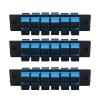 fyboptwu 12-Port SC UPC SM Fiber Patch Panel with 12 Simplex Adapters, 3pcs view 1