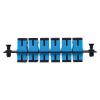 fyboptwu 12-Port SC UPC SM Fiber Patch Panel with 12 Simplex Adapters, 3pcs view 2