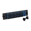 fyboptwu 12-Port SC UPC SM Fiber Patch Panel with 12 Simplex Adapters, 3pcs view 3