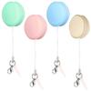 Ciieeo 4pcs Macaron Phone Screen Cleaner with Dual-Sided Microfiber Cloths and Keychain Portable Screen Wipes for Smartphones Tablets Laptops and Glasses Cute Decoration and Present Idea view 1