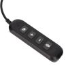 GOWENIC Telephone Headphone with USB Sound Card, Support Volume Adjustment, Mute, Binaural 3.5mm Plug, Clear Conversations, Comfortable, for Call Centers, Offices, Telemarketing view 2
