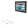 BoxWave Stand and Mount Compatible with AIS HMI-TCND0U-10AC - Pocket Aluminum Stand 3-in-1, Portable Multi Angle Viewing Riser - Metallic Silver view 1