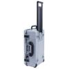 Pelican Air 1535 Carry-on Case by ColorCase - Silver - Medium Size Waterproof Case with Pick & Pluck Foam & Mesh Lid Organizer - Black Handles & Latches view 2
