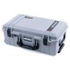 Pelican Air 1535 Carry-on Case by ColorCase - Silver - Medium Size Waterproof Case with Pick & Pluck Foam & Mesh Lid Organizer - Black Handles & Latches view 3