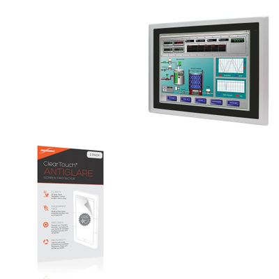 BoxWave Screen Protector Compatible with AIS HMI-TCND0U-15AR - ClearTouch Anti-Glare (2-Pack), Anti-Fingerprint Matte Film Skin
