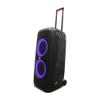JBL PartyBox 310 Portable Bluetooth Speaker with Lights (JBLPARTYBOX310AM) + Wireless Two Microphone System with Receiver + AUX Cable + Microfiber Cloth view 2