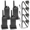 Motorola RMU2080 On-Site Rugged Two-Way Business Radio (RMU2080) + HKLN4606 Remote Speaker Mic (4-Pack) view 1