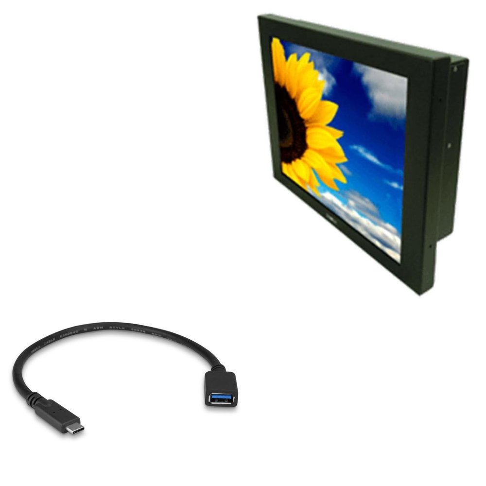 BoxWave Cable Compatible with Small PC SDC170/ML - USB Expansion Adapter, Add USB Connected Hardware to Your Phone