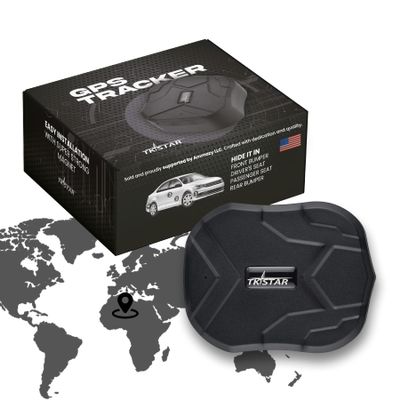 TKSTAR 4G GPS Tracker for Vehicles NO Subscription Hidden Magnetic GPS Tracker Locator Real-time Vehicle Tracking Devices with Electric Fence and Anti-Theft Alarm for Car/Motorcycle/Trucks/Fleet/Boat