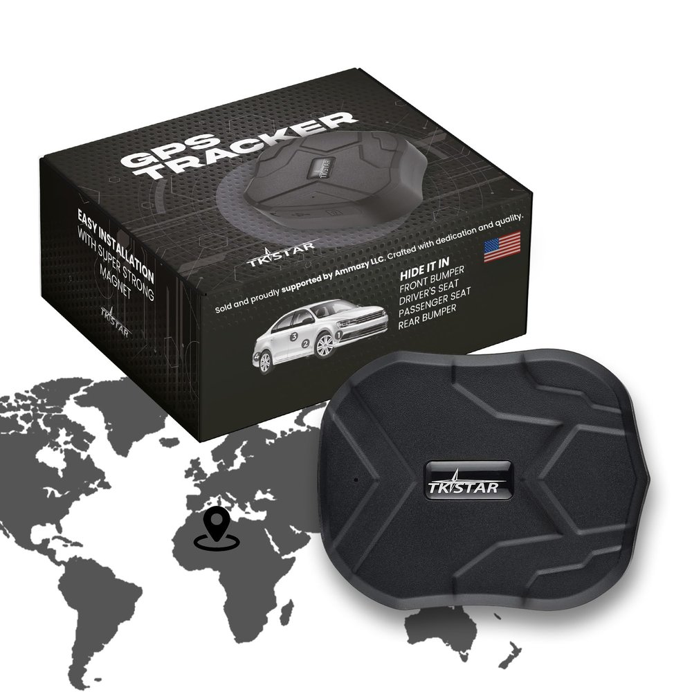 TKSTAR 4G GPS Tracker for Vehicles NO Subscription Hidden Magnetic GPS Tracker Locator Real-time Vehicle Tracking Devices with Electric Fence and Anti-Theft Alarm for Car/Motorcycle/Trucks/Fleet/Boat