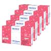 TRONEX 2330 Food Safe Cast Polyethylene CPE Embossed Clear Plastic Poly PE Disposable Gloves for Sushi, Sandwich, and Bakery Preparation, Large, 5 Boxes of 100 view 1