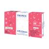 TRONEX 2330 Food Safe Cast Polyethylene CPE Embossed Clear Plastic Poly PE Disposable Gloves for Sushi, Sandwich, and Bakery Preparation, Large, 5 Boxes of 100 view 2