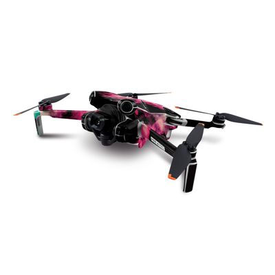 MightySkins Skin Compatible with DJI Mini 4 Pro - Magenta Smoke | Protective, Durable, and Unique Vinyl Decal wrap Cover | Easy to Apply, Remove, and Change Styles