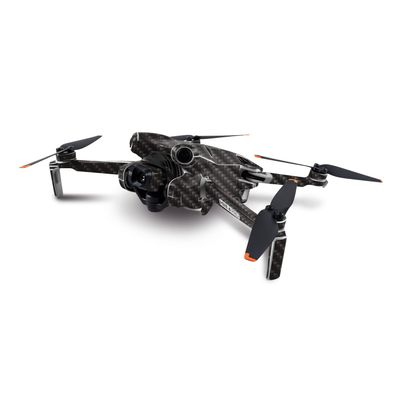 MightySkins Carbon Fiber Skin Compatible with DJI Mini 4 Pro - Pinstripe | Protective, Durable Textured Carbon Fiber Finish | Easy to Apply, Remove, and Change Style